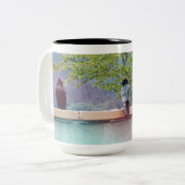 3 Raben Zweifarbige Tasse (Vorderseite Links)