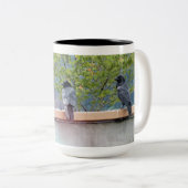 3 Raben Zweifarbige Tasse (VorderseiteRechts)