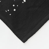 3 Racoon Moon Howling Raccoon Christmas Santa Raco Fleecedecke (Ecke)