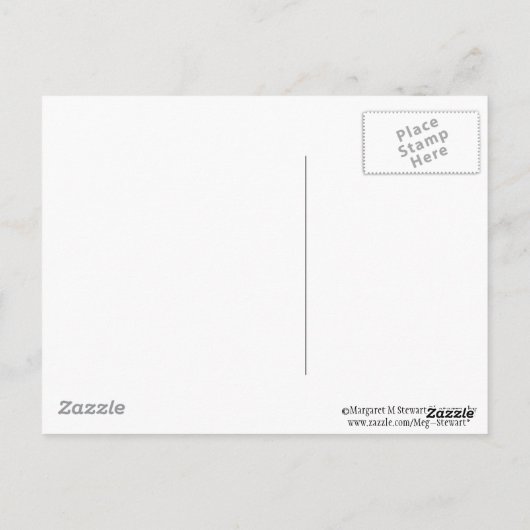 3 Ransom Note Style Postkarte (Rückseite)