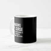 3 Reasons Why I Curse Funny Sarcastic Humor Kaffeetasse (Vorderseite Links)