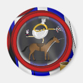3 Ring Circus - Acrobat - Magnet (Vorne)