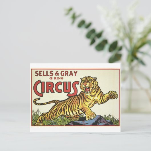 3 Ring Circus - ca. 1930 Postkarte (Stehend Vorderseite)