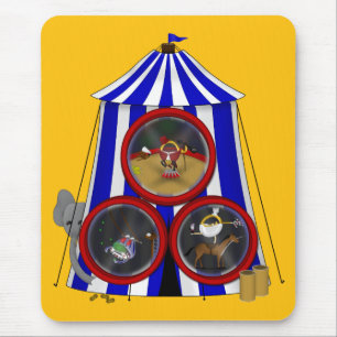 3 Ring Circus - Mousepad