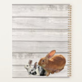 3 Rivers Rabbits Planner Planer (Rückseite)