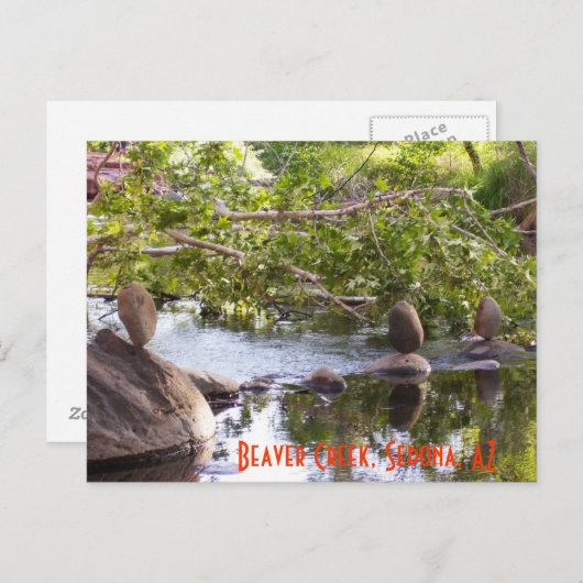 3 rocks_green postkarte (Vorne/Hinten)