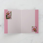 3 rosa Damen-Blühen Karte (Innenseite)