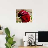 3 Rose im Bloom-Poster Poster (Heimbüro)