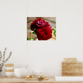 3 Rose im Bloom-Poster Poster (Küche)
