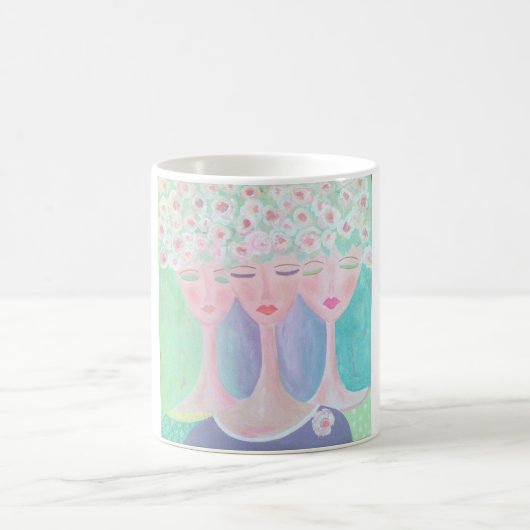 3 ROSEN-SCHWESTER-KAFFEE-TASSE KAFFEETASSE (Mittel)