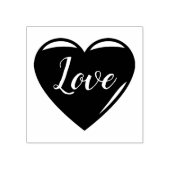 3 Rotes Herz, Liebe, Herz, Gummistempel (Prägung)
