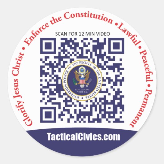 3" Rundaufkleber (6 pro Blatt) Runder Aufkleber (Vorderseite)