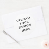 3" Rundaufkleber Runder Aufkleber (Umschlag)