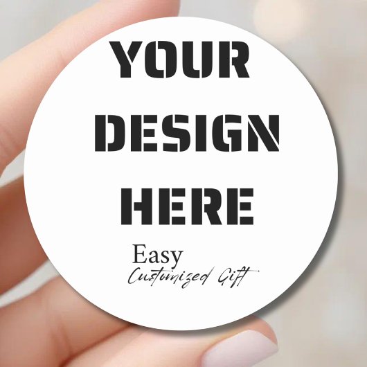 3" Rundaufkleber Runder Aufkleber