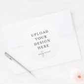 3" Rundaufkleber Runder Aufkleber (Umschlag)