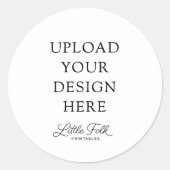 3" Rundaufkleber Runder Aufkleber (Vorderseite)