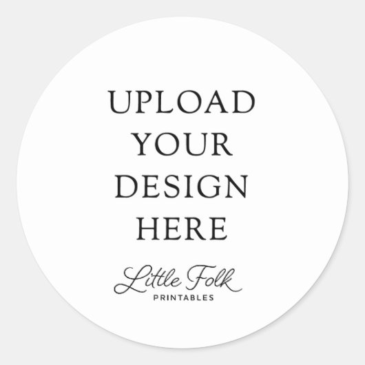 3" Rundaufkleber Runder Aufkleber (Vorderseite)