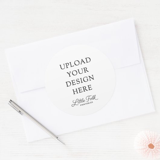 3" Rundaufkleber Runder Aufkleber (Umschlag)