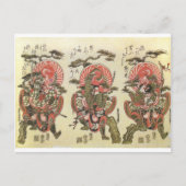 3 Samurai Postkarte (Vorderseite)