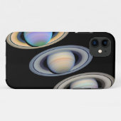 3 Saturns Case-Mate iPhone Hülle (Rückseite (Horizontal))