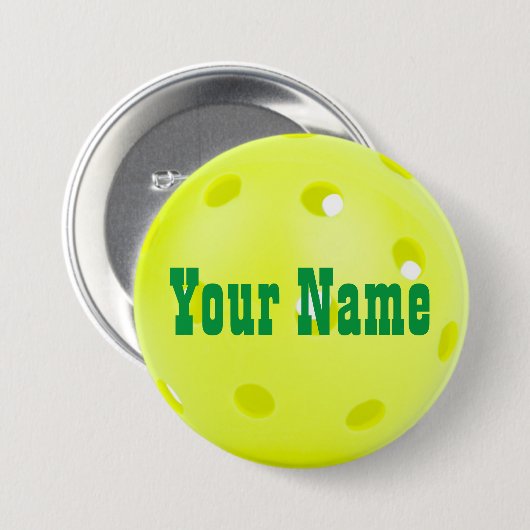 3" Schaltfläche Picklebname Tag Button (Vorne & Hinten)