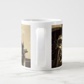 3 Schläge und ein Fräulein Mug Jumbo-Tasse (Rückseite)