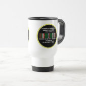 3 SCHLAGSTERNE / WELTKRIEG II VETERAN REISEBECHER (VorderseiteRechts)