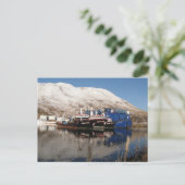 3 Schleppnetzfischer an der Eiskladt Postkarte (Stehend Vorderseite)