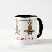 3 schlimme Affen Tasse (VorderseiteRechts)