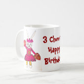 3 SCHÖNE GEBURTSTAGLICHE Tasse (Vorderseite Links)