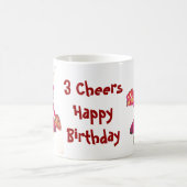 3 SCHÖNE GEBURTSTAGLICHE Tasse (Mittel)
