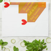 3 Schritte bis zum "Heaven Cutting Board" Geschirrtuch (Gefaltet)