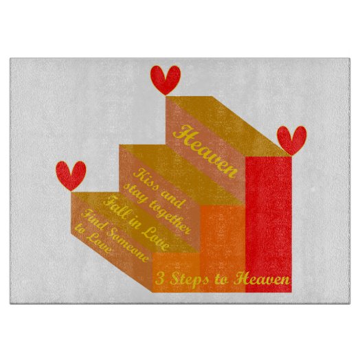 3 Schritte bis zum "Heaven Cutting Board" Schneidebrett (Vorderseite)