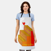 3 Schritte bis zum "Heaven Cutting Board" Schürze (Getragen)
