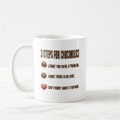 3 SCHRITTE FÜR CHOCOHOLICS KAFFEETASSE (Links)