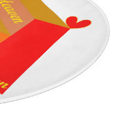 3 Schritte in den Himmel Schneidebrett (Ecke)