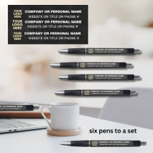 3-seitige Logokombination Schwarzer Leder Textur N