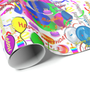 3. September 2010 Geschenkpapier