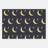 3 Set Nachtflugpapier Geschenkpapier Set (Vorderseite)