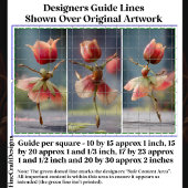 3 Shabby Chic Blume Dancers, Rose DJ6R Decoupage Seidenpapier