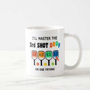 3. Shot Drop Funny Pickleball Kaffeetasse