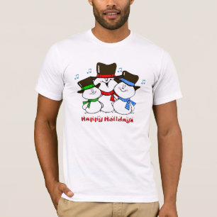 3 singenSchneemänner T-Shirt