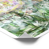 3 Sisters Poster Original Abstrakte Kunst (Ecke)