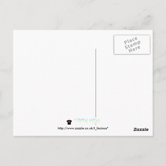 3 Snowmen - Postkarte (Rückseite)