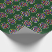 3. Sondereinsatzgruppe Im Flugzeug Geschenkpapier (Ecke)