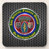 3. Sondereinsatzgruppe Im Flugzeug Getränkeuntersetzer (Vorderseite)