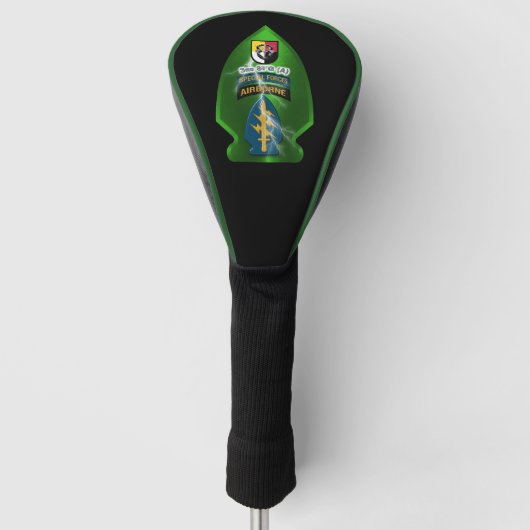 3. Sondereinsatzgruppe Im Flugzeug Golf Headcover (Vorderseite)