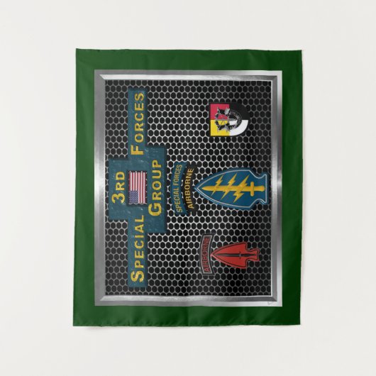3. Sondereinsatzgruppe (SOF) Wandteppich (Vorderseite)