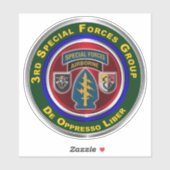 3. Sondereinsatzgruppe Vinyl Car Aufkleber (Blatt)