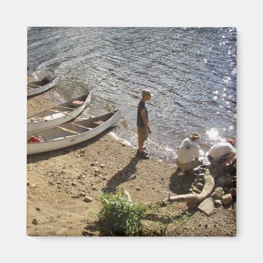 3 Sounds 3 Canoes Magnet (Vorne)